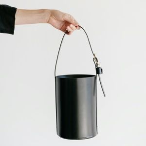 Trademark Small Bucket Bag Black